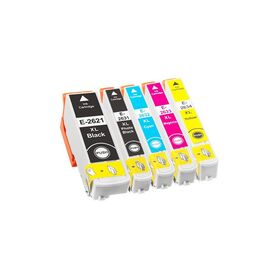 Set 5 Cartuse Epson 26XL / 26 (T2636) Compatibile