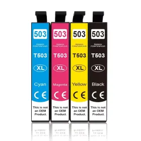Set 4 cartuse Epson 503XL (T09R640 / C13T09R64010) Compatibile
