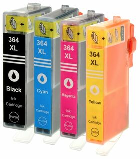Set 4 cartuse HP 364XL (N9J74AE) Compatibile
